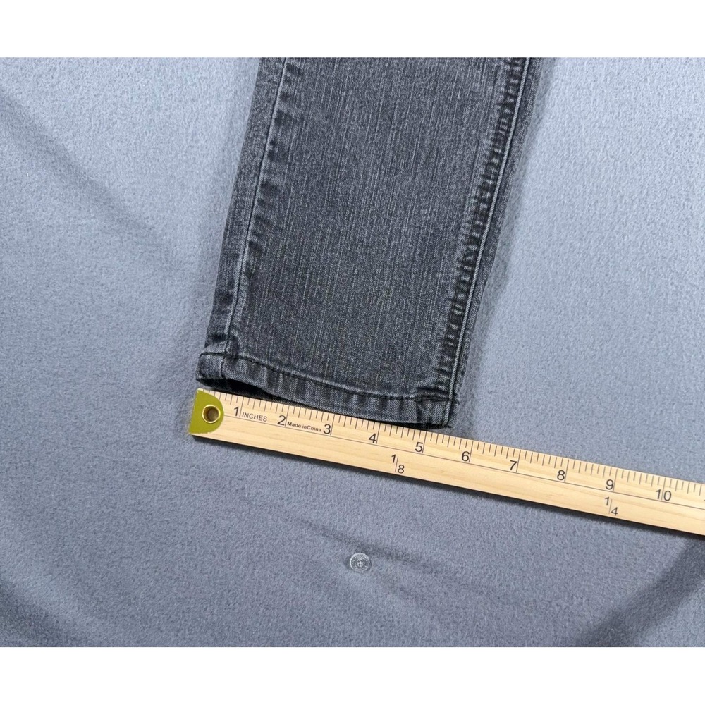 d.Jeans Stretch Skinny Jean Womens Size 10 Black/Gray Comfortable Cool - Picture 5 of 8